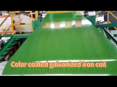 DX51D το ντυμένο φύλλο χρώματος προβερνίκωσε τη γαλβανισμένη σπείρα χάλυβα ψευδάργυρου σπειρών χάλυβα σπειρών PPGI χάλυβα